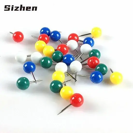 Đinh ghim màu sắc sáng tạo, móc treo đôi phụ và dụng cụ câu cá chất lượng hình ảnh 1-description