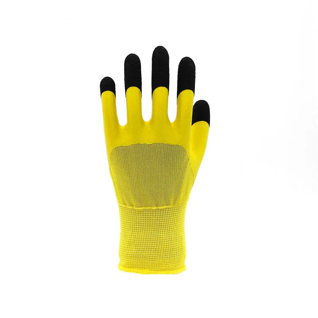 Găng tay bảo hộ chất liệu polyester và latex chất lượng cao hình ảnh 15-description