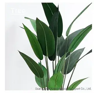 Cây chuối giả lớn bán sỉ để trang trí cây bonsai trong không gian thiên đường