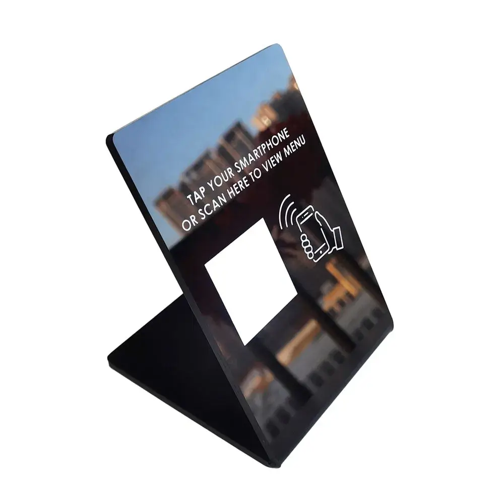 Đánh giá chất lượng giá đỡ bảng menu acrylic sử dụng công nghệ NFC cho ngành nhà hàng hình ảnh 14-description