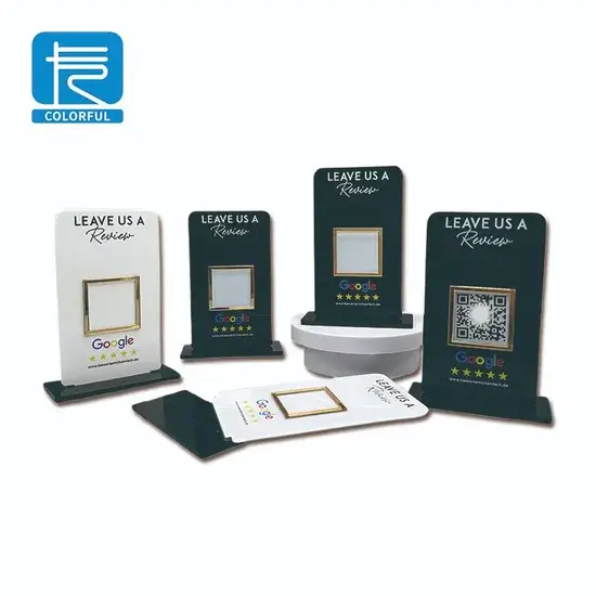 Đánh giá chất lượng giá đỡ bảng menu acrylic sử dụng công nghệ NFC cho ngành nhà hàng