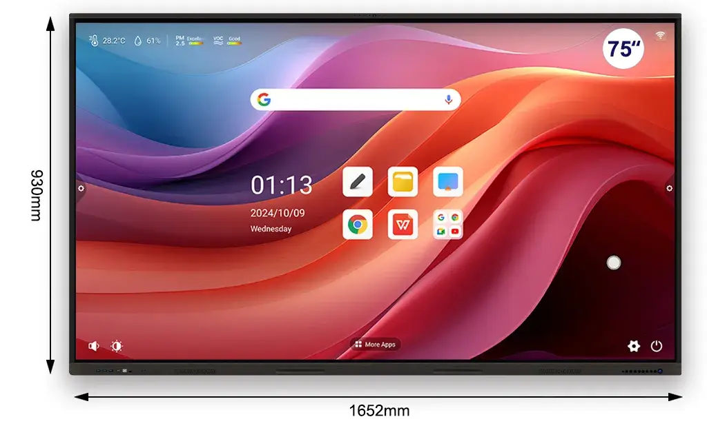 Bảng Miboard Ifp75 V13 - X3: Bảng Tương Tác Đa Năng với Cổng HDMI, Rk3588 và NFC - Màu Đen hình ảnh 33-description