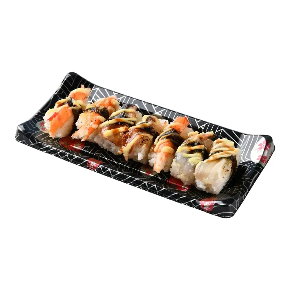Bao bì nhựa dùng một lần thuyền có thể tái chế với nắp trong suốt cho sản phẩm thực phẩm