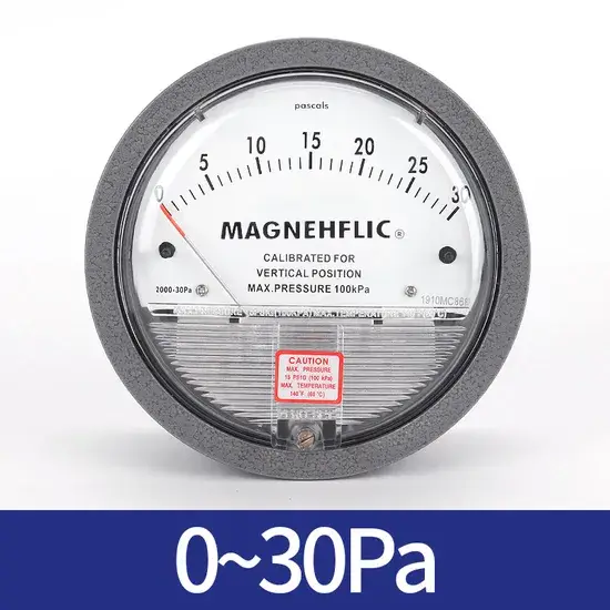 Đồng hồ đo chênh lệch áp suất phổ biến cho quạt và máy thổi hình ảnh 1-description
