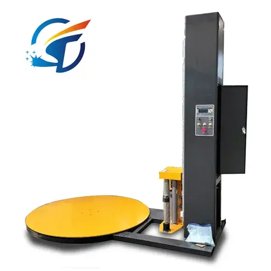 Máy cuốn và đóng đai phim co giãn carton điện: Giải pháp hoàn hảo cho đóng gói sản phẩm hình ảnh 1-description
