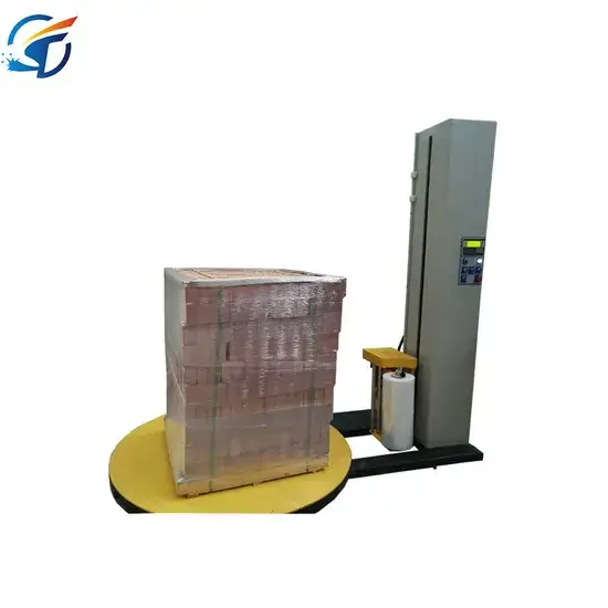 Máy cuốn và đóng đai phim co giãn carton điện: Giải pháp hoàn hảo cho đóng gói sản phẩm