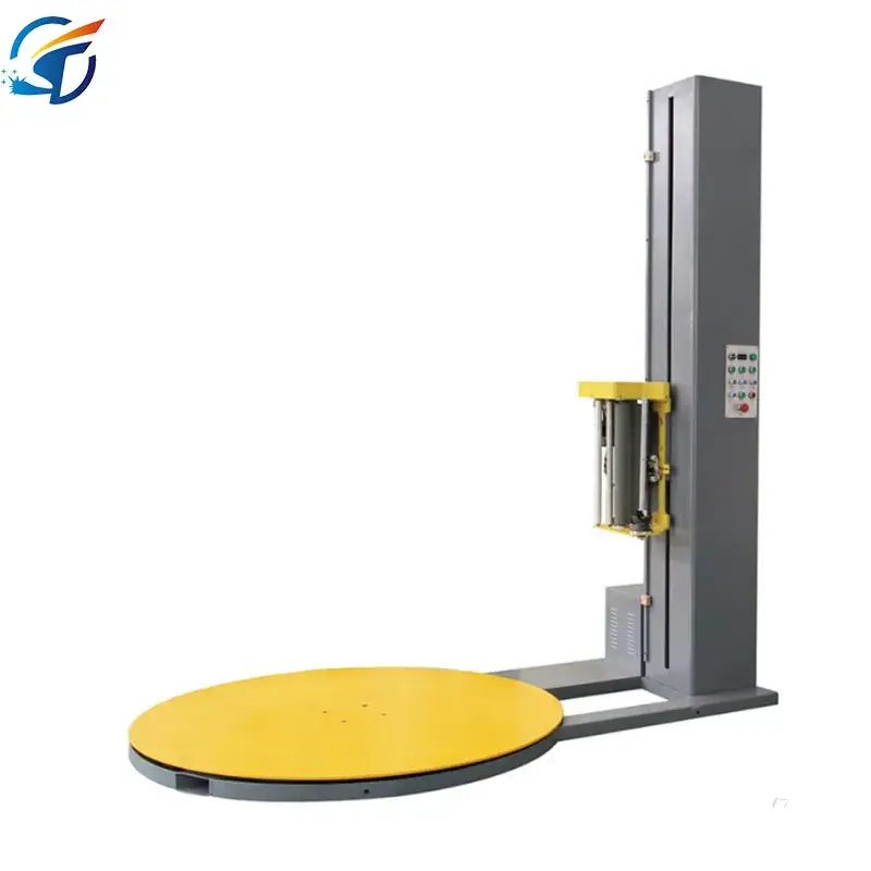 Máy cuốn và đóng đai phim co giãn carton điện: Giải pháp hoàn hảo cho đóng gói sản phẩm