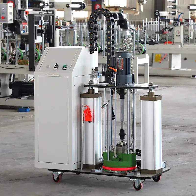 Máy cuốn lớp phủ nhựa cho gỗ và các loại phế liệu hình ảnh 22-description