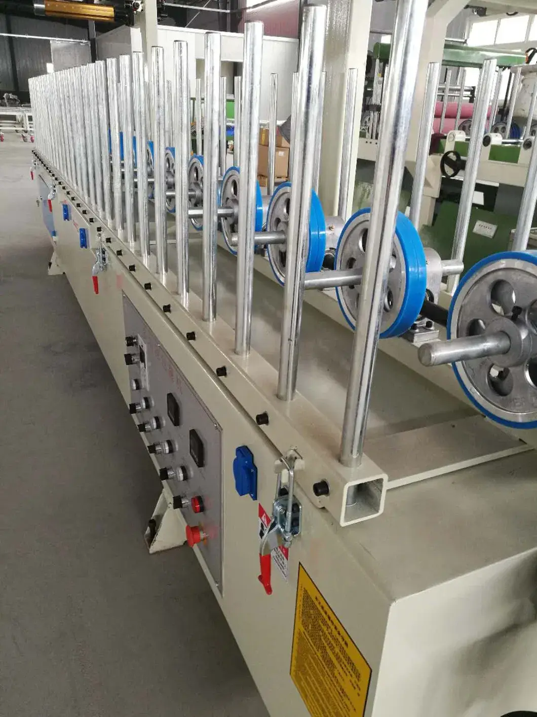 Máy cuốn lớp phủ nhựa cho gỗ và các loại phế liệu hình ảnh 13-description