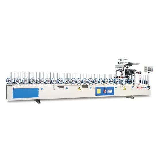 Máy cuốn lớp phủ nhựa cho gỗ và các loại phế liệu hình ảnh 1-description