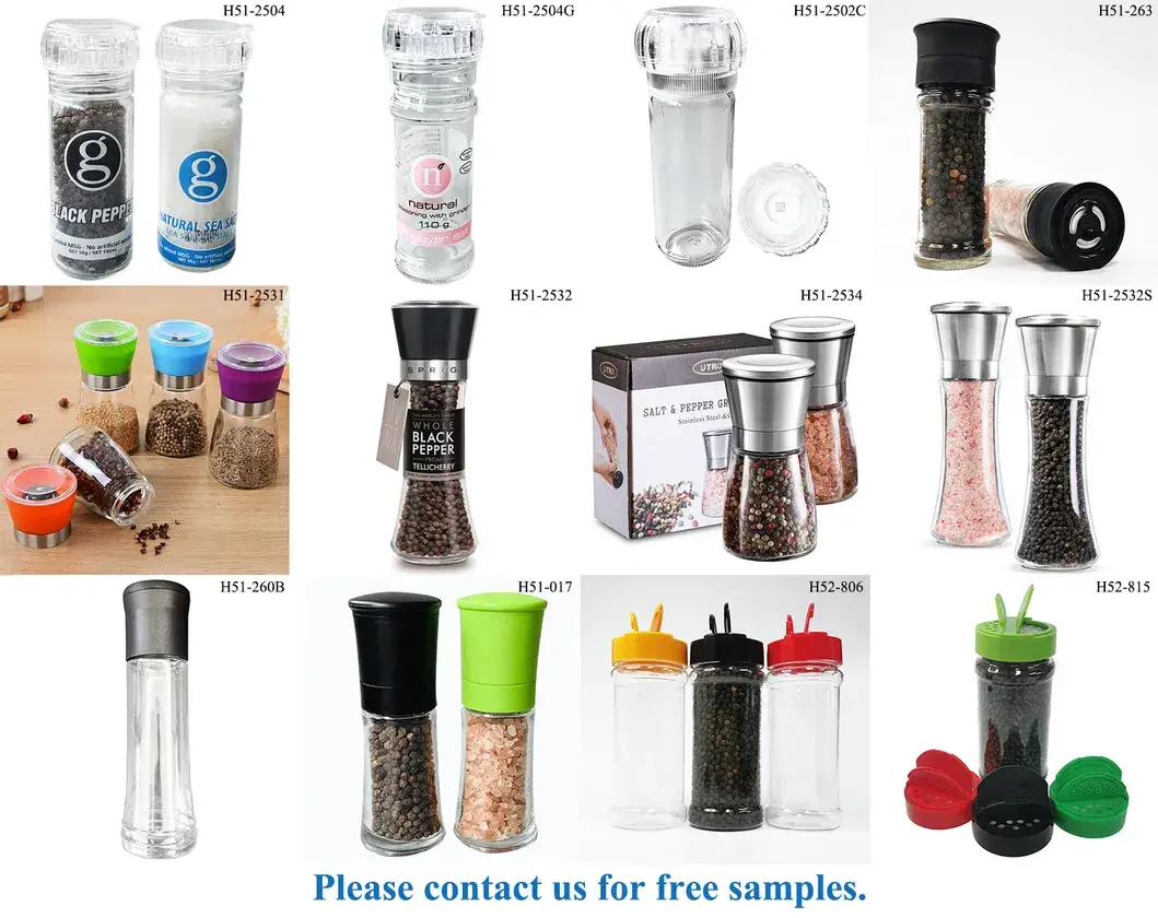 Bộ cối xay muối và tiêu gỗ có lõi gốm cao cấp hình ảnh 21-description