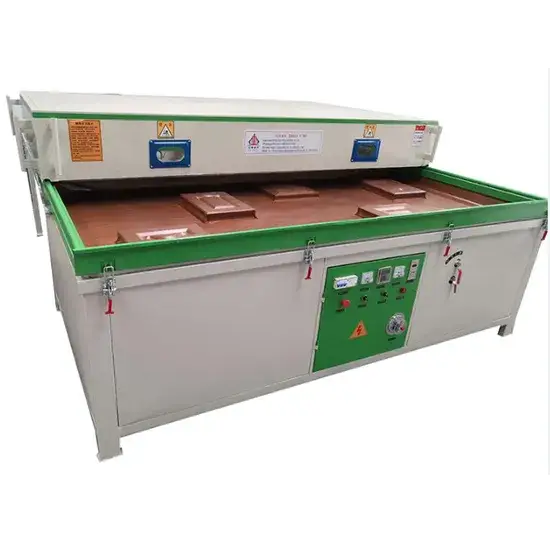 Máy ép màng chân không từ nhà cung cấp uy tín
Thiết bị sản xuất đồ gỗ chân không, máy tạo hình và dán PVC hình ảnh 1-description