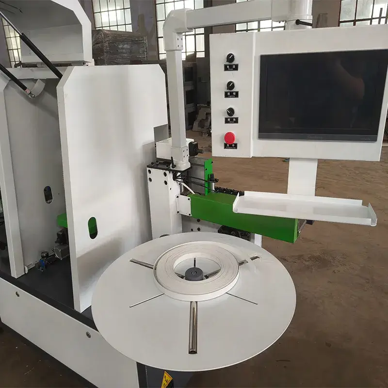 Máy dán cạnh tự động cho tủ đồ gỗ và cạnh PVC MDF với tính năng bo góc tự động hình ảnh 15-description