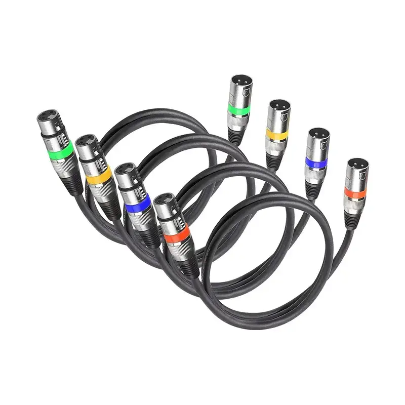 Cáp XLR chất lượng cao, tương thích với Microphone, Loa, Mixer và Thiết bị Âm thanh hình ảnh 19-description