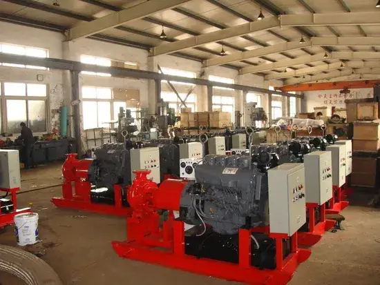 Bơm nhóm nước di động Xbc chuyên dụng cho chữa cháy động cơ diesel