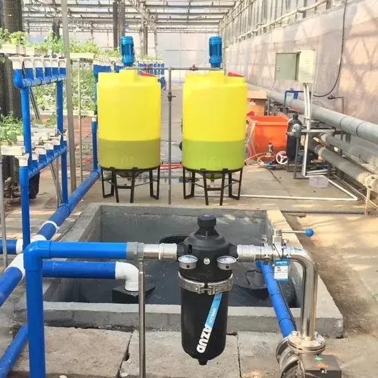 Ứng dụng thiết bị phân bón tự động Xinhe trong việc quản lý nhà kính thành công