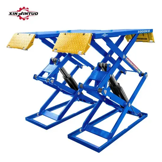 Thang nâng kéo Xinjintuo 4000kg 1.8m với chứng chỉ CE và cấu trúc siêu mỏng hình ảnh 1-description
