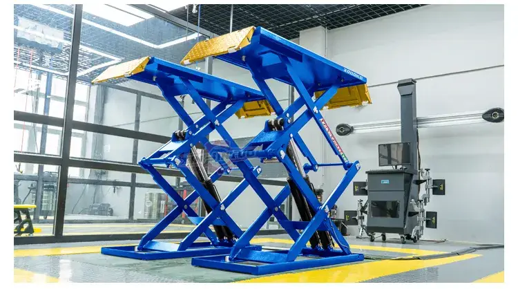 Thang nâng kéo Xinjintuo 4000kg 1.8m với chứng chỉ CE và cấu trúc siêu mỏng hình ảnh 20-description