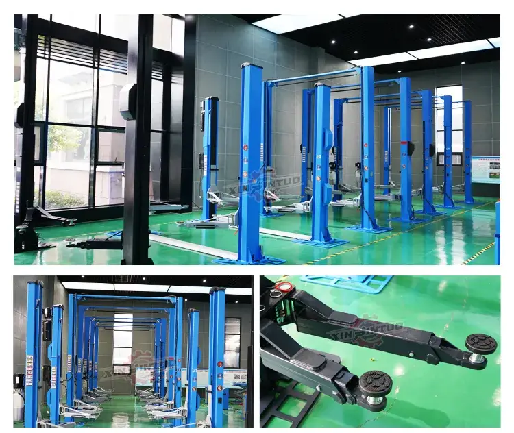 Máy nâng ô tô hai trụ Xinjintuo 4t - Giải pháp nâng cao hiệu quả hình ảnh 22-description