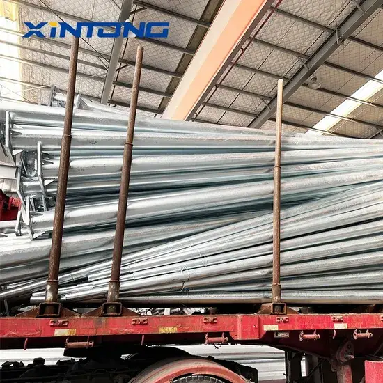 Cột đèn đường LED bền bỉ với lớp mạ kẽm chống gỉ Xintong và thiết kế tiện lợi