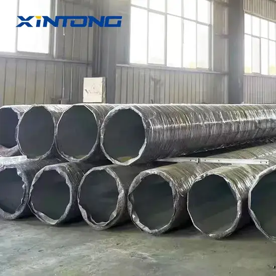Cột đèn đường LED bền bỉ với lớp mạ kẽm chống gỉ Xintong và thiết kế tiện lợi