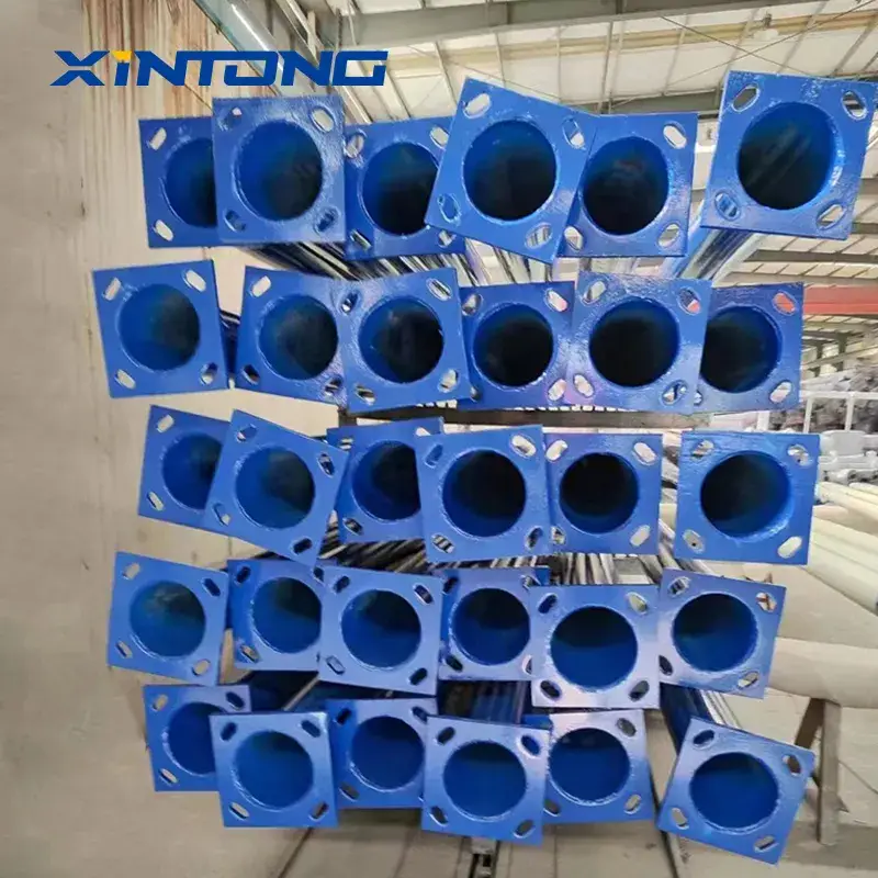 Cột đèn đường LED bền bỉ với lớp mạ kẽm chống gỉ Xintong và thiết kế tiện lợi