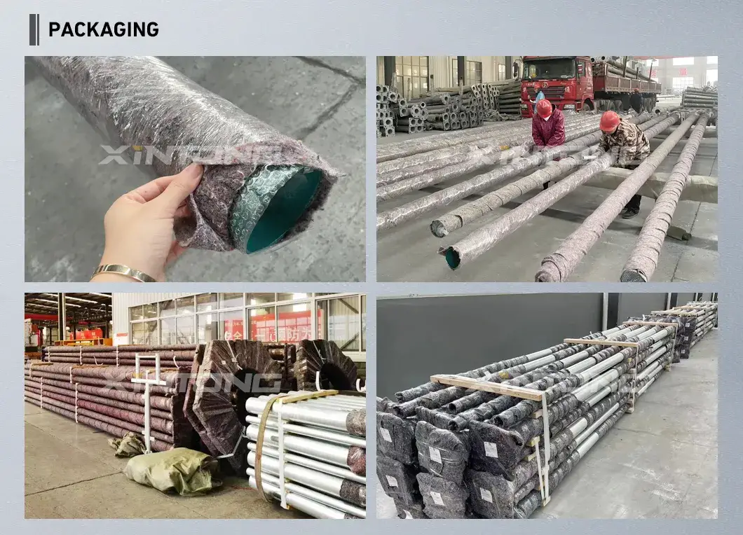 Cột đèn đường hai tay bằng thép mạ kẽm Xintong - Sản phẩm bán buôn chất lượng cao hình ảnh 16-description