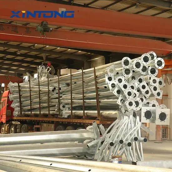 Cột đèn đường hai tay bằng thép mạ kẽm Xintong - Sản phẩm bán buôn chất lượng cao hình ảnh 1-description