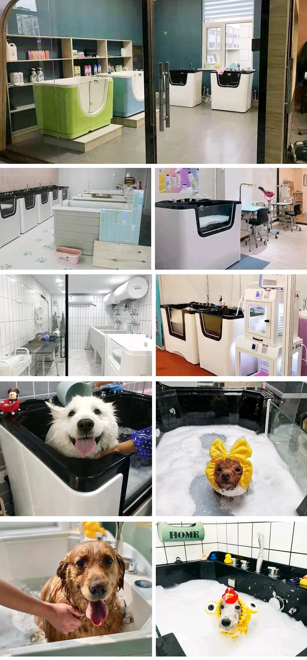 Máy giặt thú cưng Yuever: Dành riêng cho việc chăm sóc sức khỏe động vật, bồn tắm tiện lợi hình ảnh 23-description