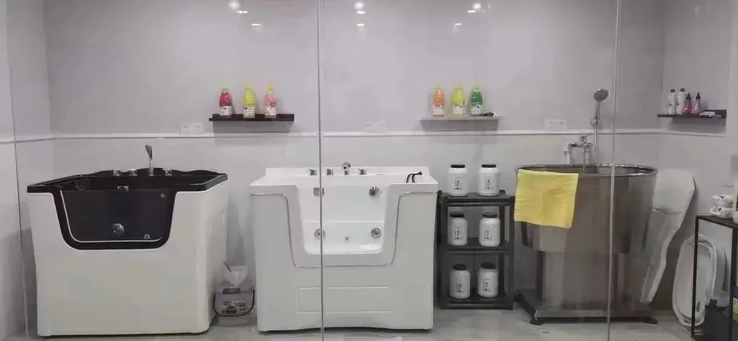 Máy giặt thú cưng Yuever: Dành riêng cho việc chăm sóc sức khỏe động vật, bồn tắm tiện lợi hình ảnh 22-description