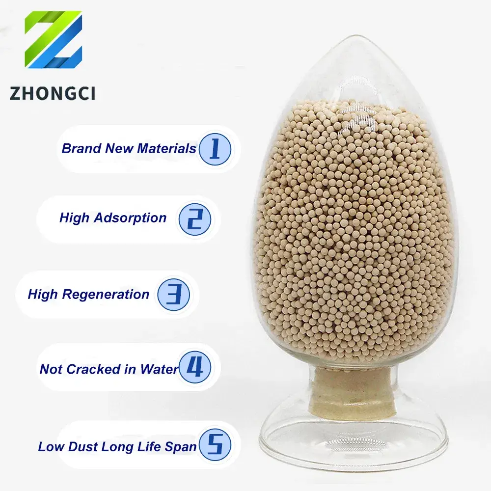 Zhongci 3A: Sàng phân tử tiên tiến giúp loại bỏ độ ẩm trong không khí tự nhiên