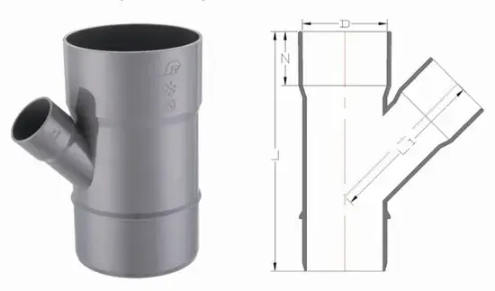 Kích thước Ống từ 20mm đến 400mm cho Khuỷu tay Pn16 UPVC 90 độ theo Tiêu chuẩn