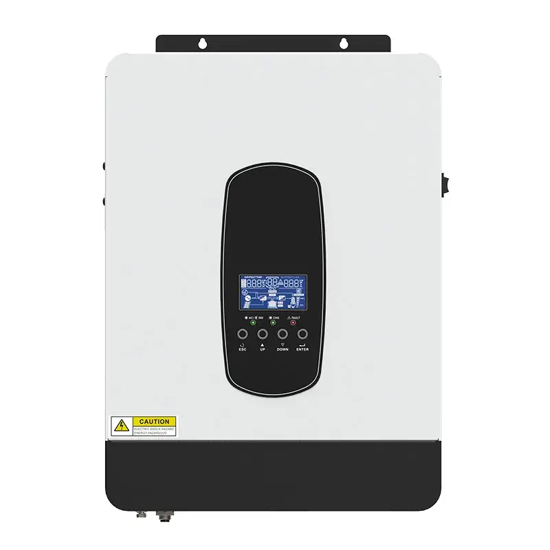 Biến tần Hybrid MPPT công suất 4.2kw cho hệ thống năng lượng mặt trời đơn pha không lưới, tạo sóng sine thuần túy
