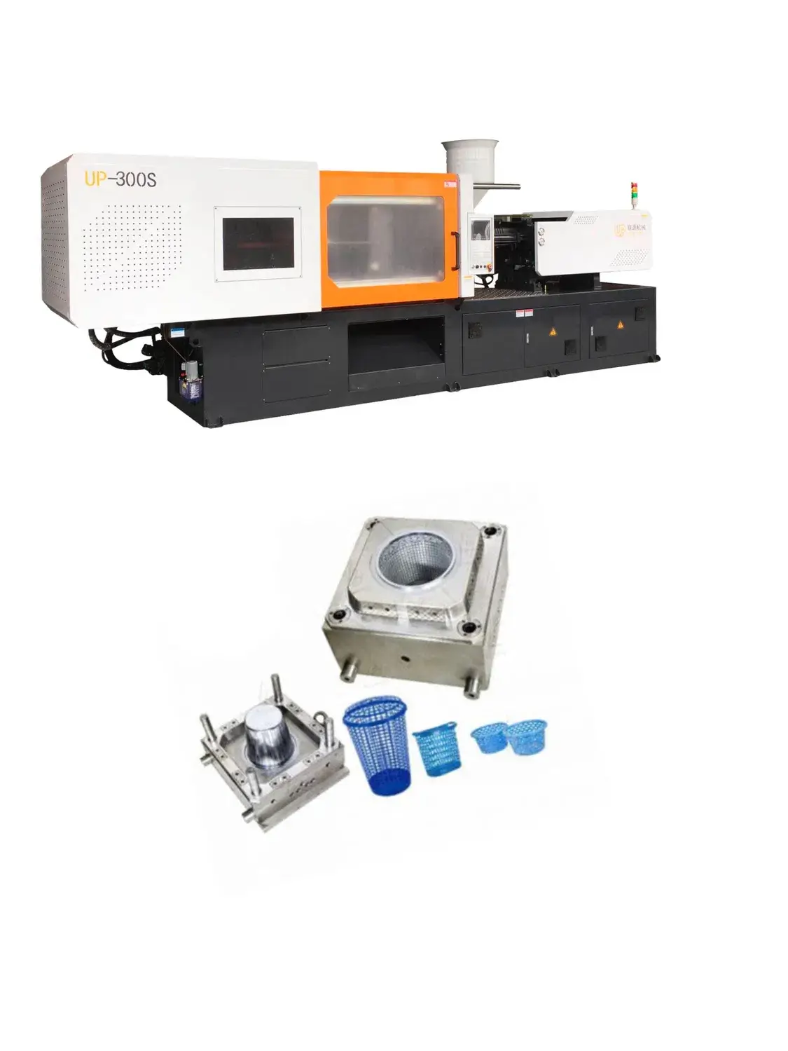 Máy ép nhựa có công suất cao với 16MPa áp suất hệ thống - up-300