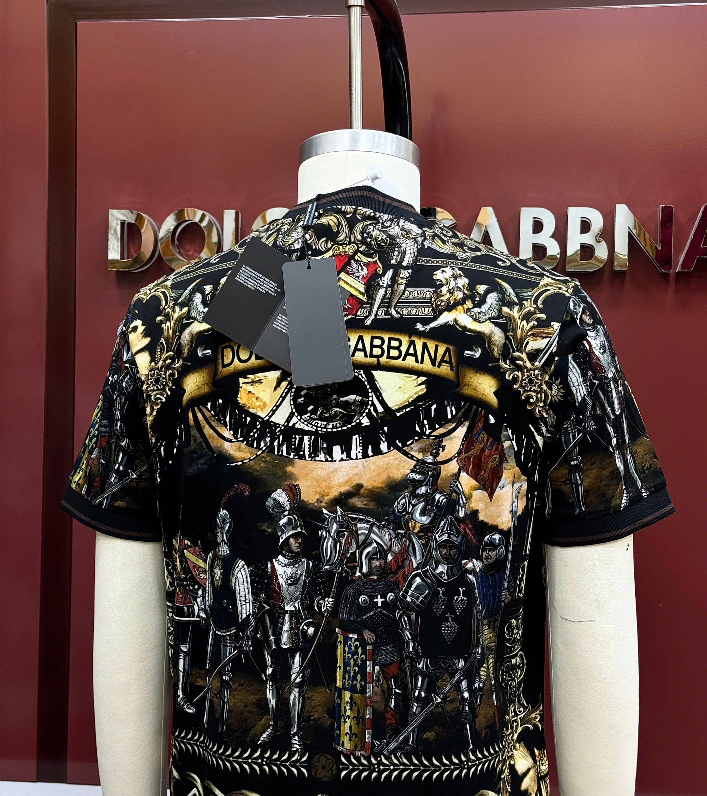 Áo phông T-shirt Dolce Gabbana DG họa tiết Mắt Like Auth on web MK CD