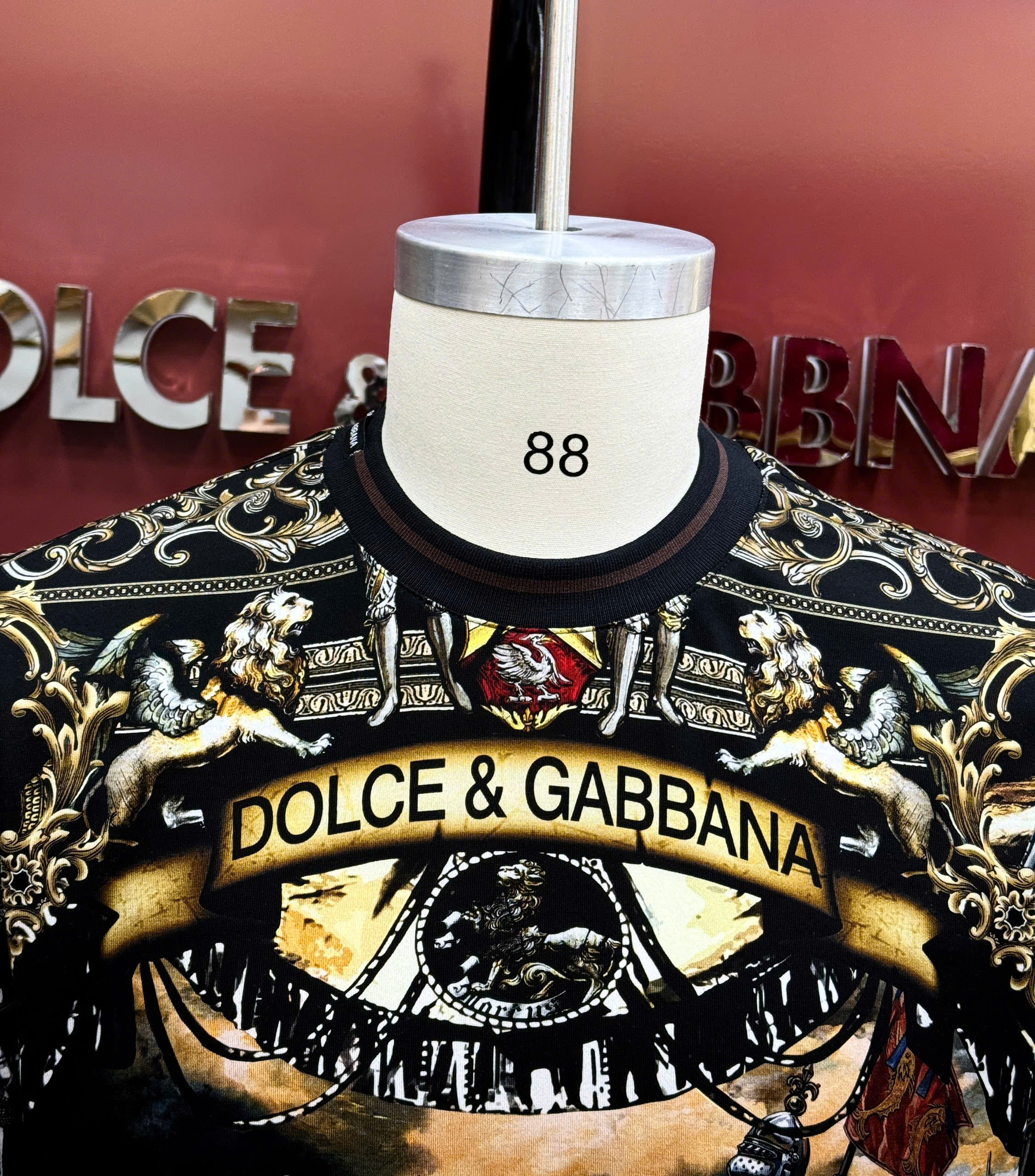 Áo phông T-shirt Dolce Gabbana DG họa tiết Mắt Like Auth on web MK CD