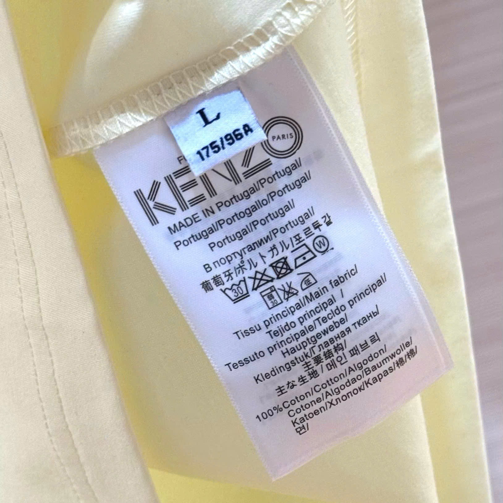 Áo phông T-shirt Kenzo KZ họa tiết Hổ Xanh dương logo chữ Like Auth on web DDT