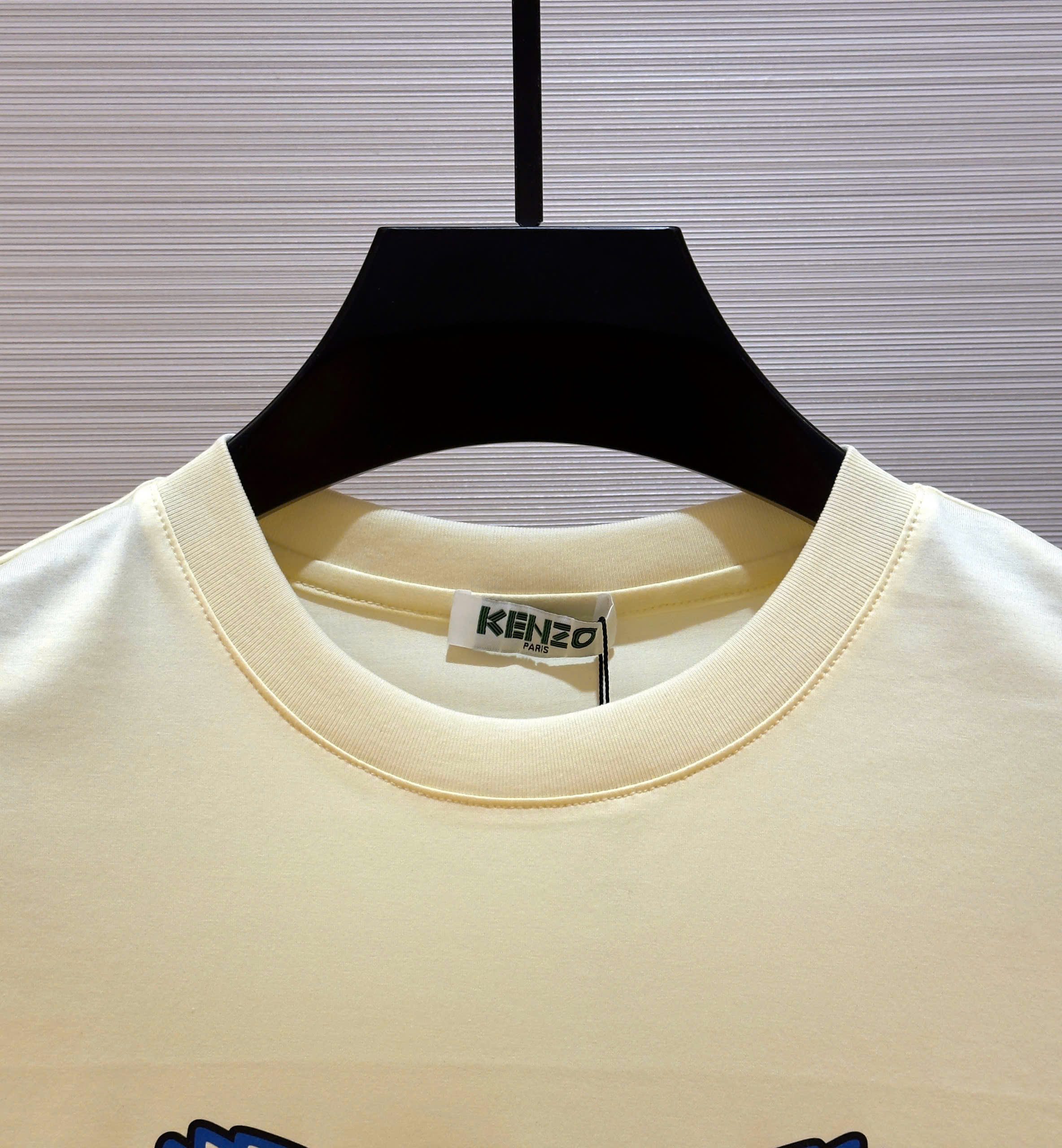 Áo phông T-shirt Kenzo KZ họa tiết Hổ Xanh dương logo chữ Like Auth on web DDT