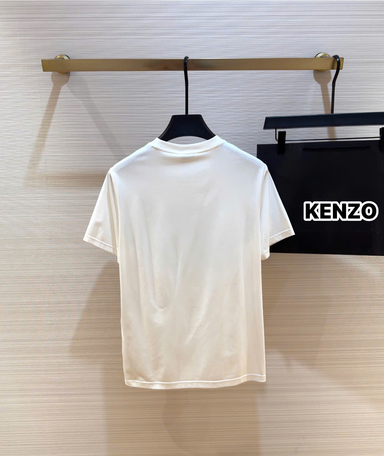Áo phông T-shirt Kenzo KZ họa tiết Hổ Xanh dương logo chữ Like Auth on web DDT