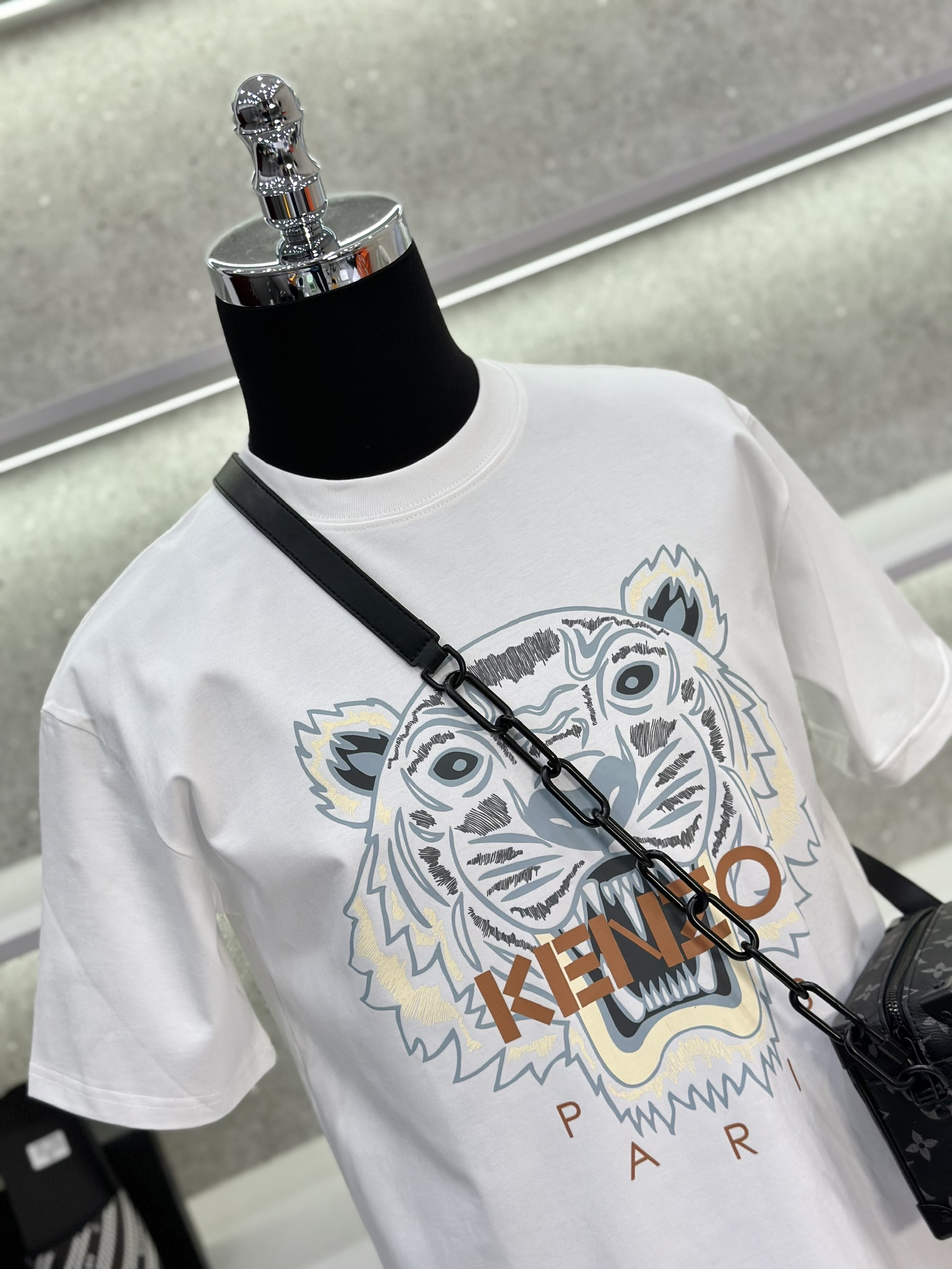 Áo phông T-shirt Kenzo KZ logo mặt Hổ Like Auth on web VTN