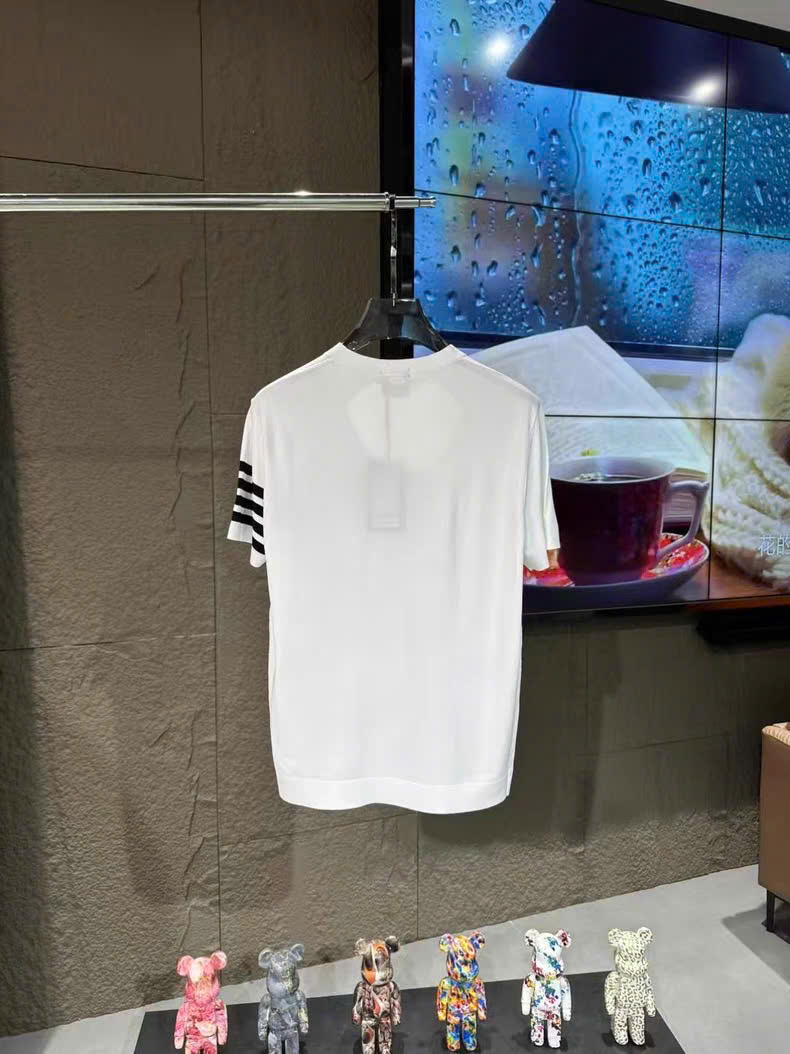 Áo phông T-shirt Thombrowne TB kẻ 4 sọc tay Like Auth on web MK