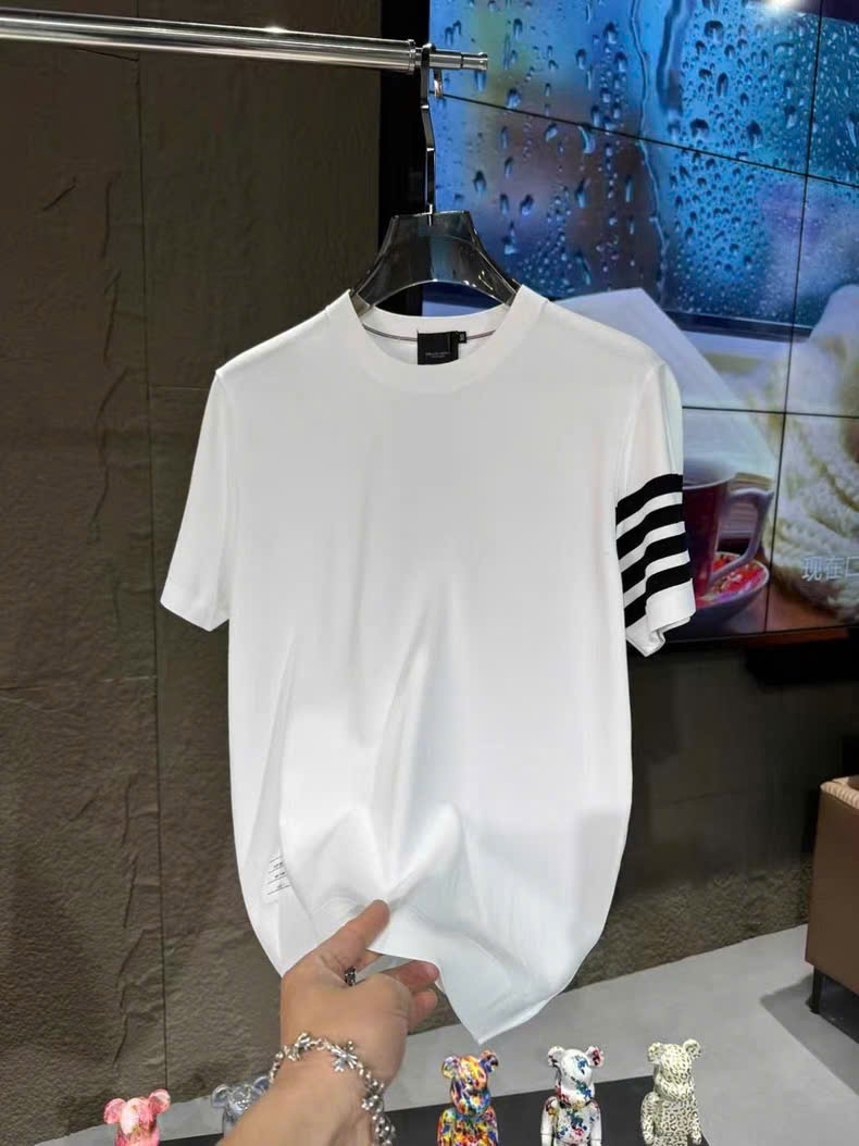 Áo phông T-shirt Thombrowne TB kẻ 4 sọc tay Like Auth on web MK
