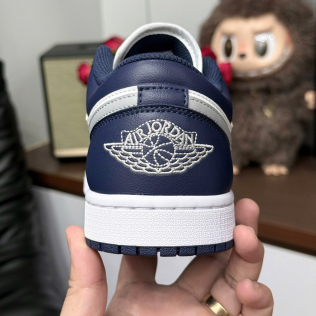 Giày sneaker Nike Jordan Xanh than phối Trắng logo Xám Like Auth Fullbox Phụ Kiện PLD