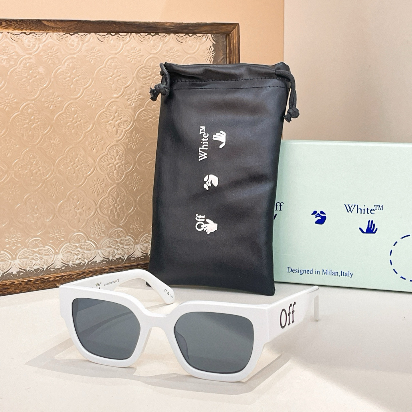 Kính mắt thời trang Off White các màu Like Auth on web fulbox VTN