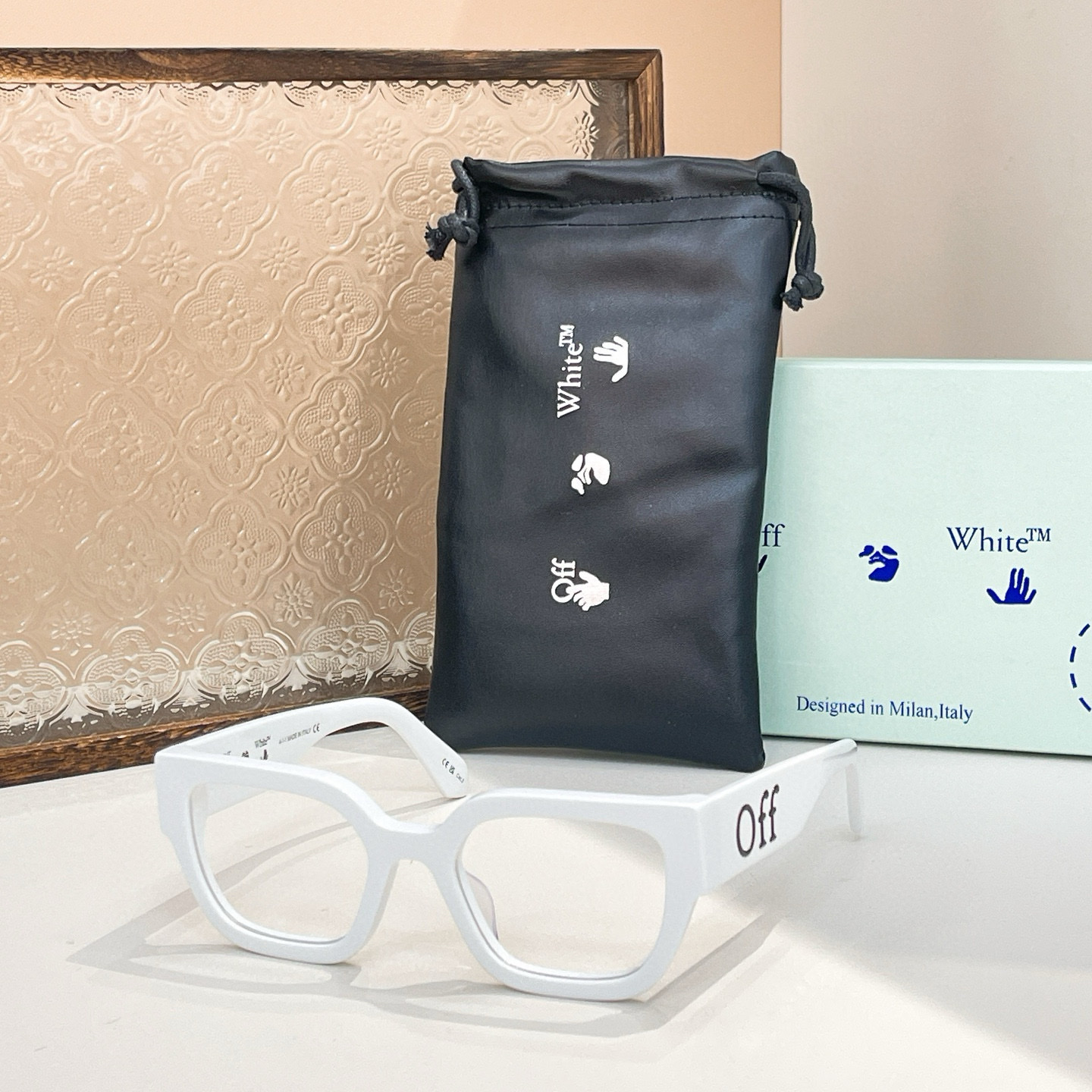 Kính mắt thời trang Off White các màu Like Auth on web fulbox VTN