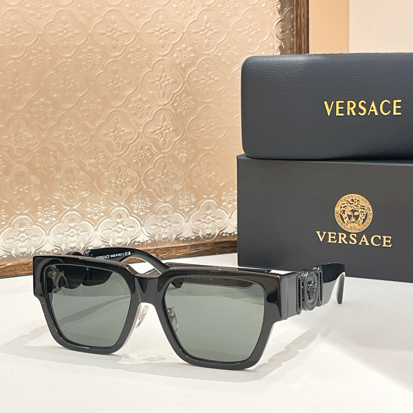 Kính mắt thời trang Versace VS logo tròn gọng Like Auth on web fullbox VTN