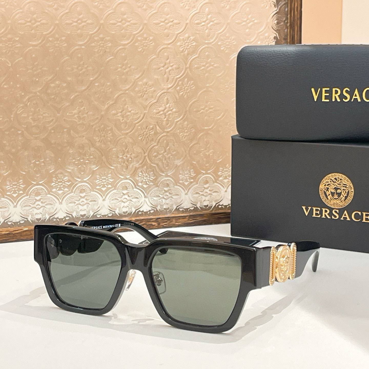 Kính mắt thời trang Versace VS logo tròn gọng Like Auth on web fullbox VTN