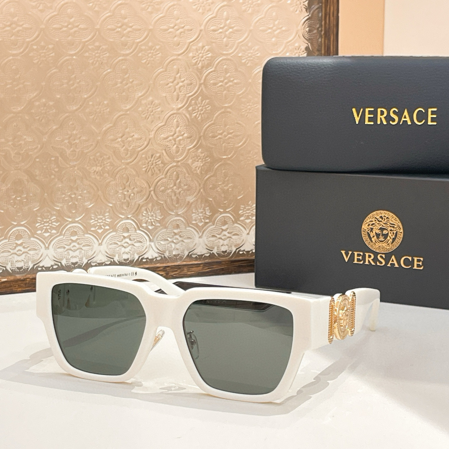 Kính mắt thời trang Versace VS logo tròn gọng Like Auth on web fullbox VTN