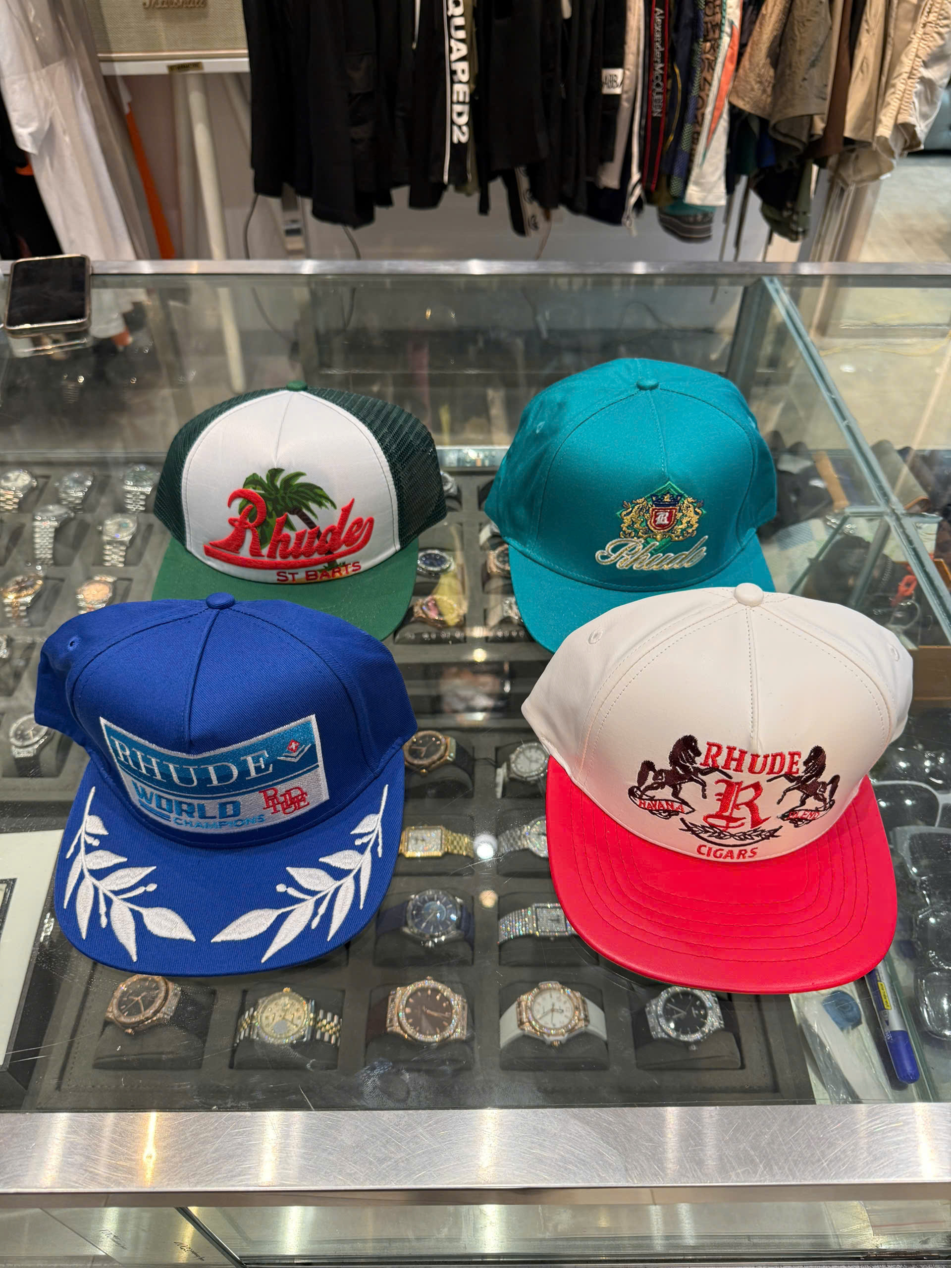 Mũ lưỡi trai, nón kết Rhude các mẫu summer Like Auth fullbox VTN