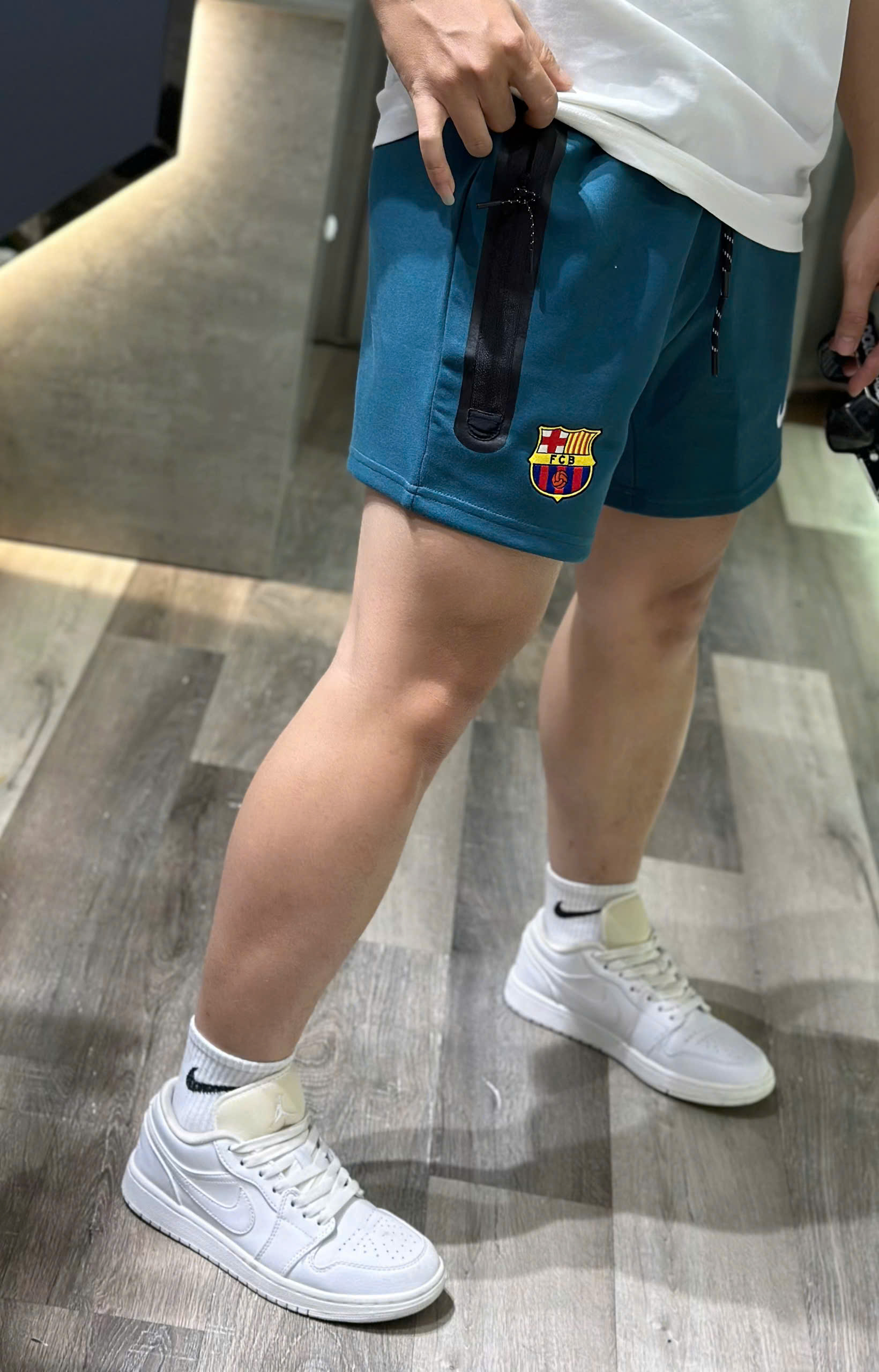 Bộ, Set hè Nike NK logo huy hiệu thêu Like Auth on web CD